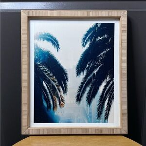 🌊 Deny Designs | Chelsea Victoria "California Blue" Art Print on Wood | ~11.5x13